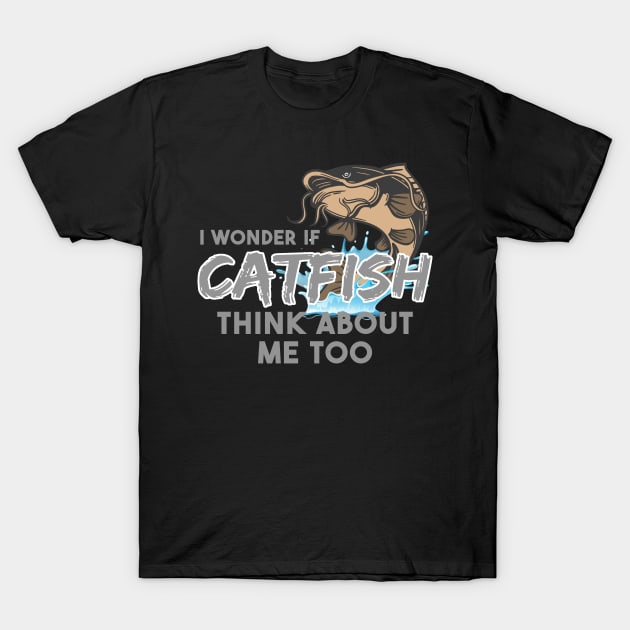 Catfish Fisherman Catfishing T-Shirt by maxcode